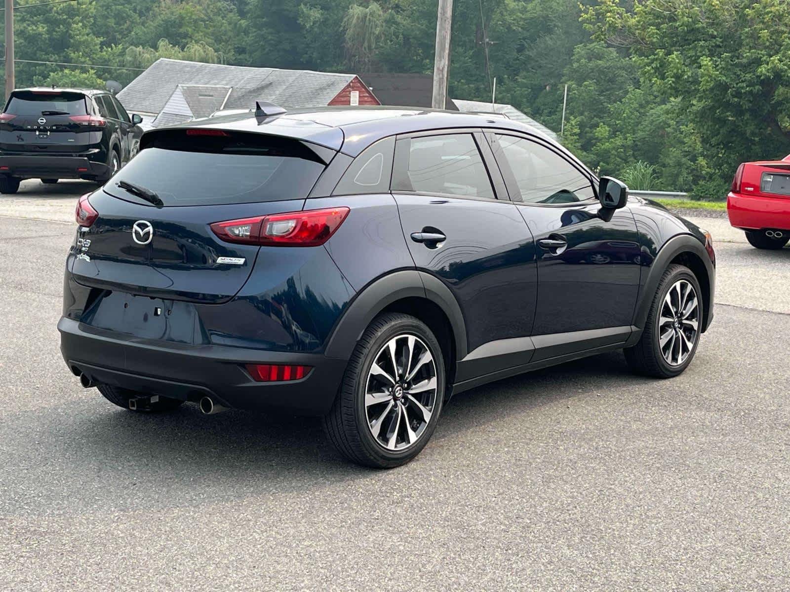 Used 2019 Deep Crystal Blue Mica Mazda Touring image 7