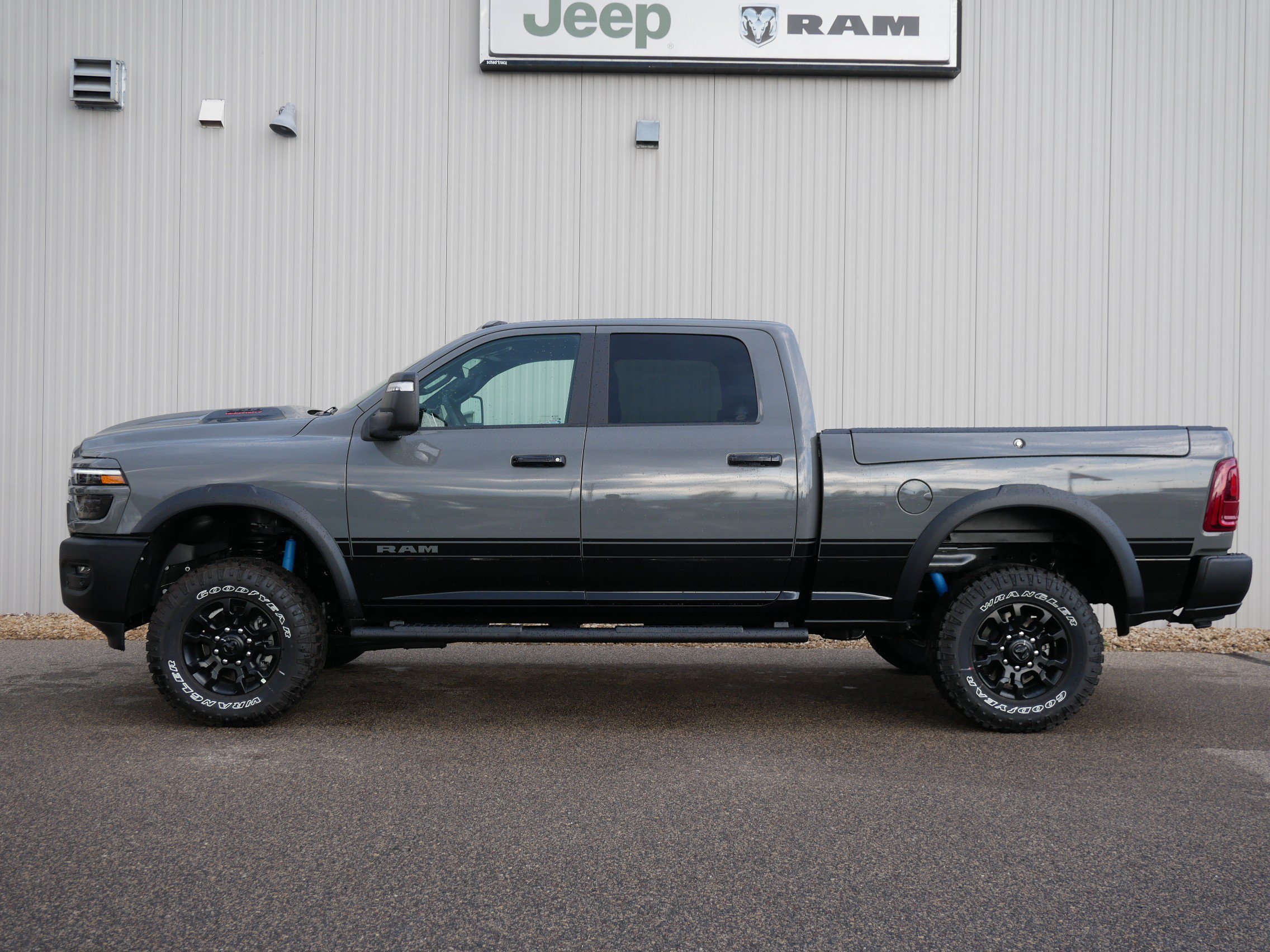 New 2026 Ceramic Gray Clear-Coat Exterior Paint RAM Power Wagon image 2