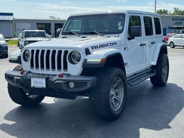 Used 2023 Bright White Clearcoat Jeep Rubicon image 8