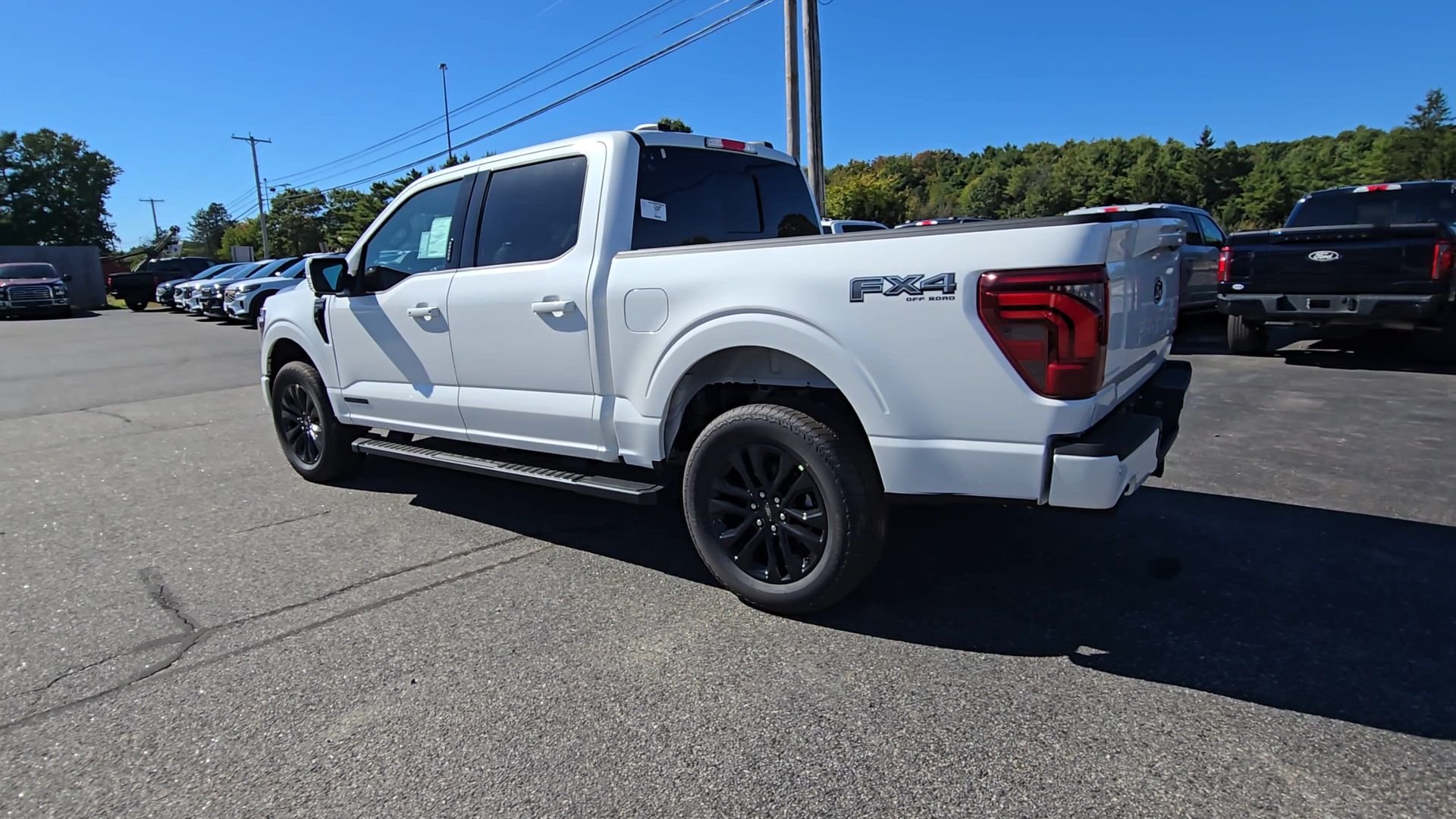 New 2026 Star White Metallic Tri-Coat Ford Lariat® image 18