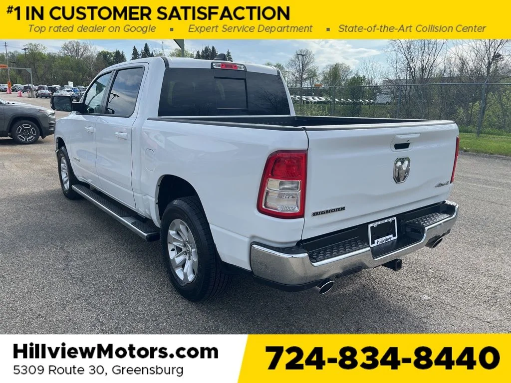 Used 2022 Bright White Clearcoat Ram Big Horn/Lone Star image 4