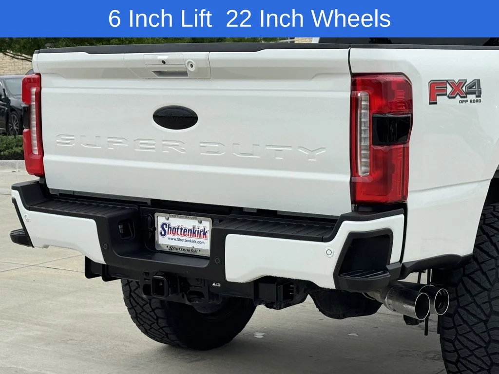 Used 2025 White Ford Lariat image 6