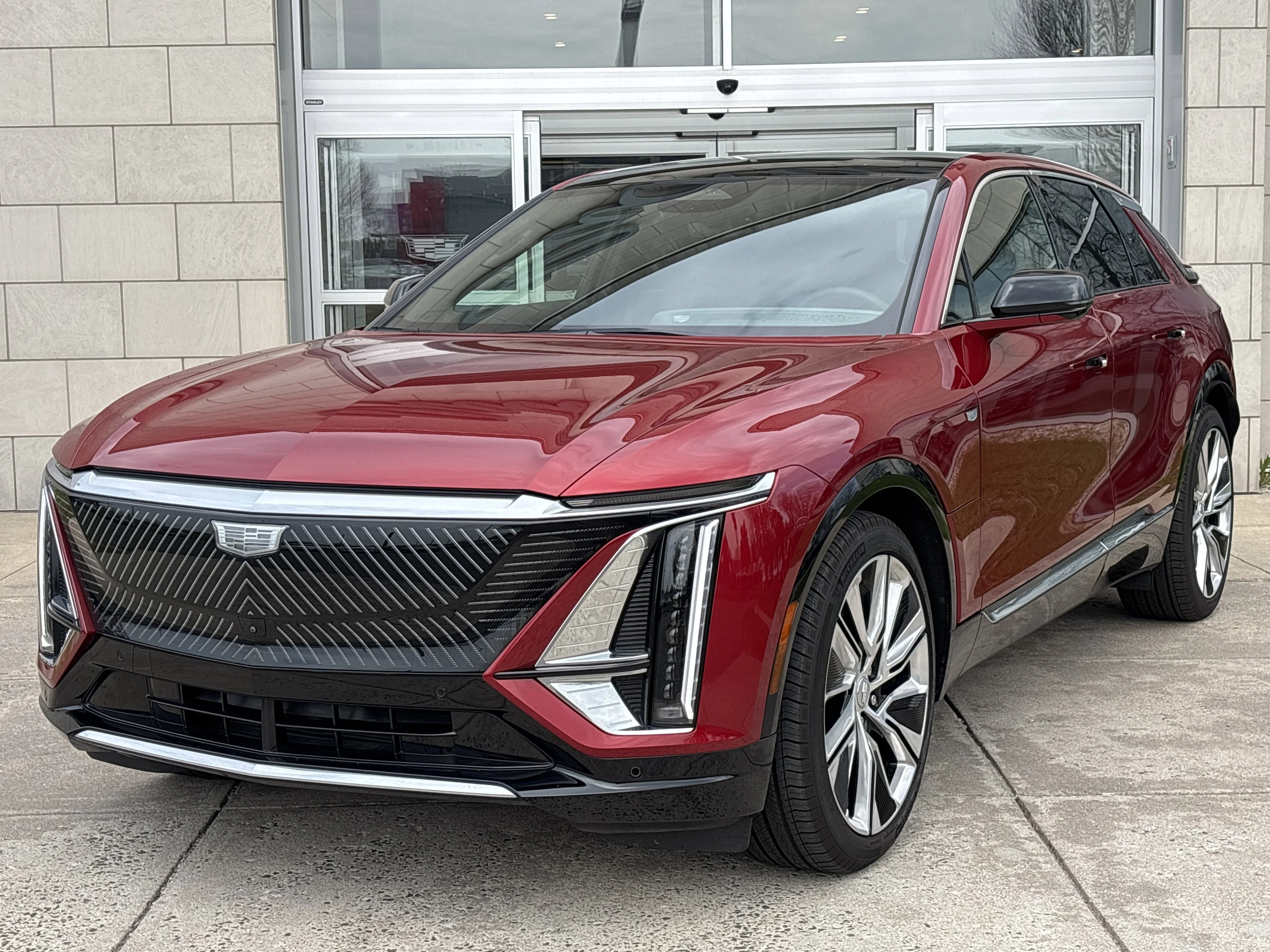 Used 2025 Radiant Red Tintcoat Cadillac Luxury image 12