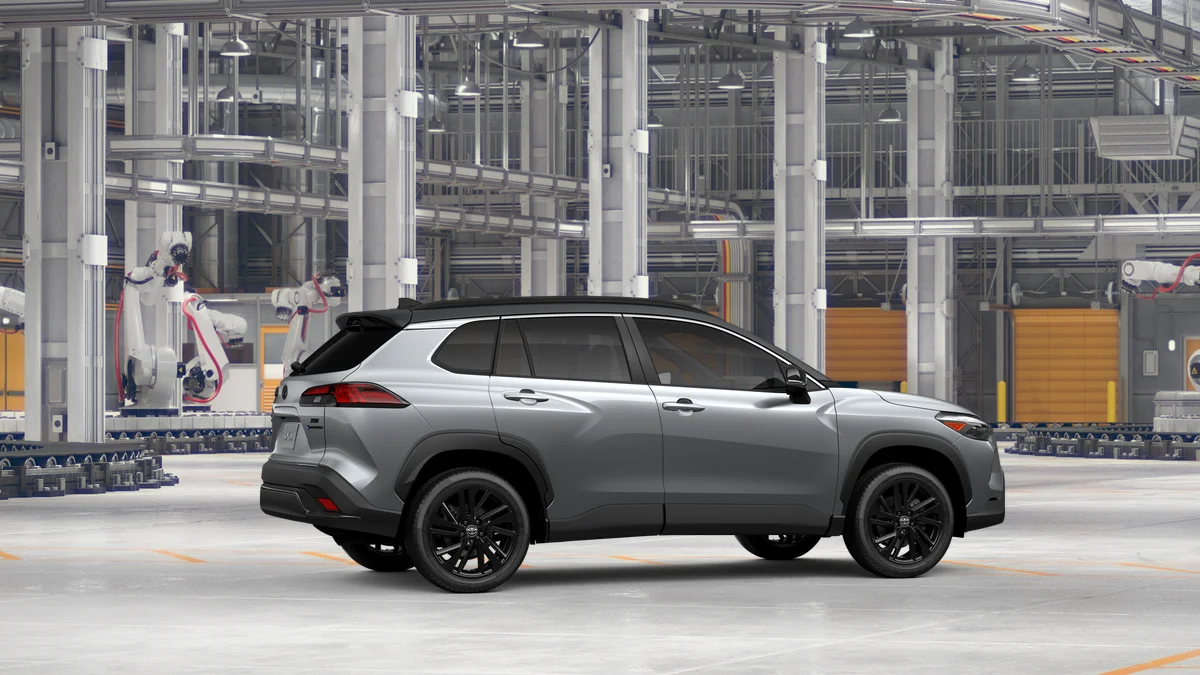 New 2026 Sonic Silver with Jet Black roof Toyota Hybrid XSE image 11
