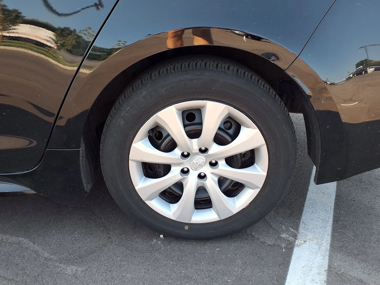 Certified Used 2024 Midnight Black Metallic Toyota LE image 20