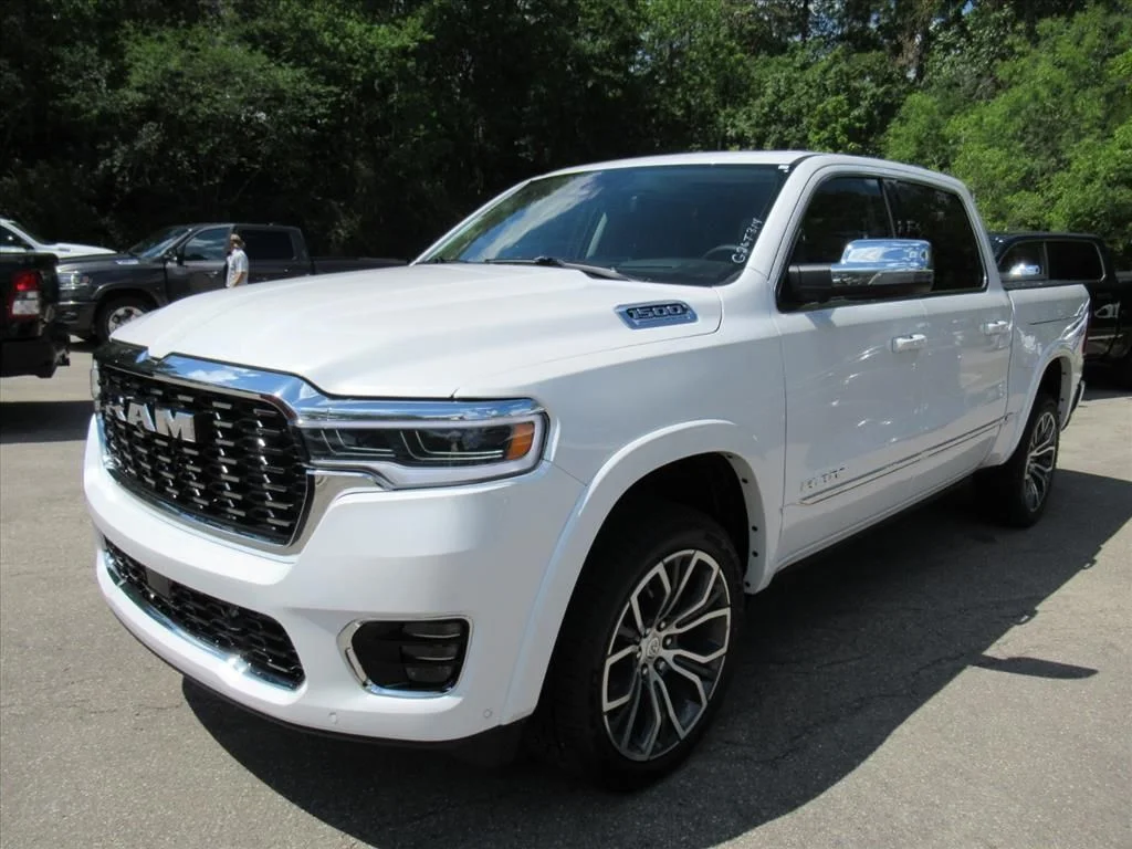 New 2026 Ivory White Tri-Coat Pearl-Coat Exterior Paint RAM Tungsten image 3