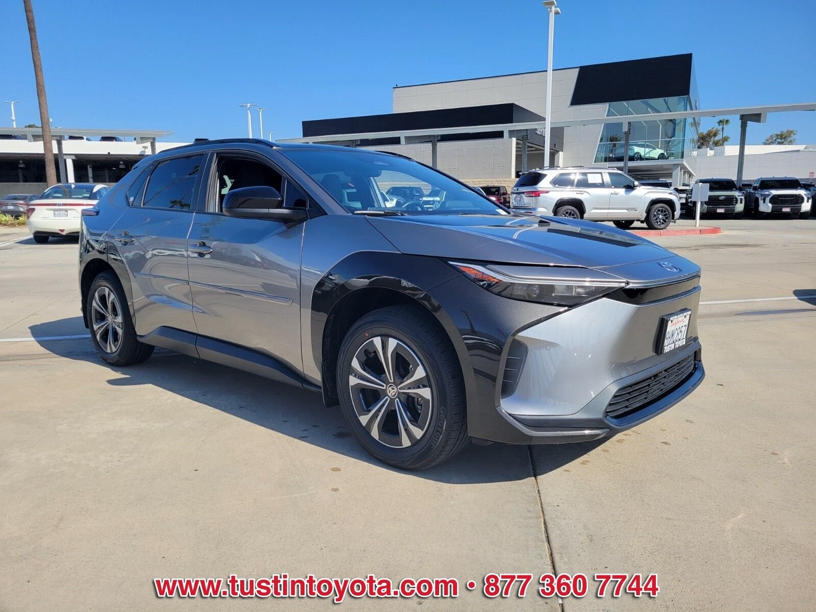 Certified 2023 Toyota bZ4X XLE with VIN JTMAAAAA8PA007877 for sale in Tustin, CA