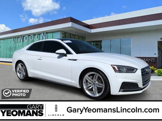 Certified Used 2018 Ibis White Audi 2.0T Premium Plus image 1