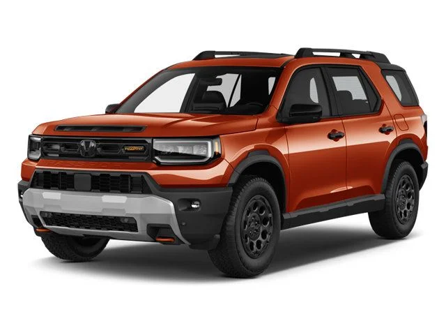 New 2026 Sunset Orange Honda TrailSport Blackout Elite image 1