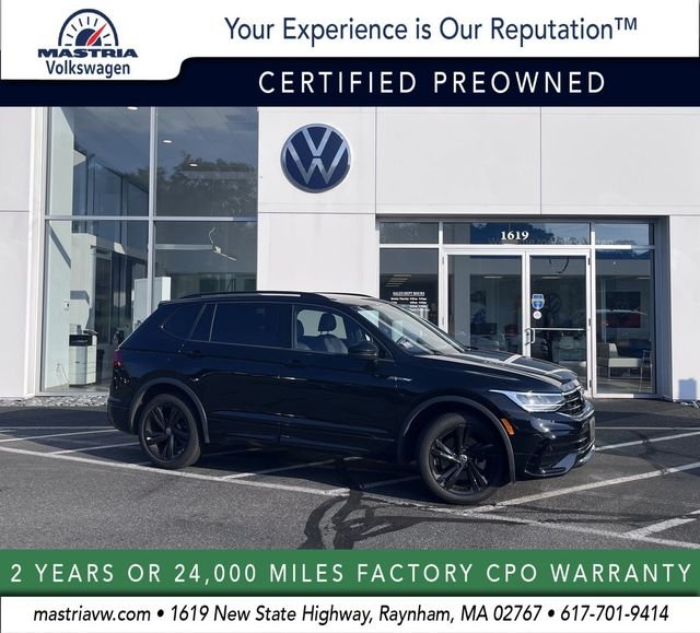 Used 2023 Deep Black Pearl Volkswagen 2.0T SE R-Line Black image 1