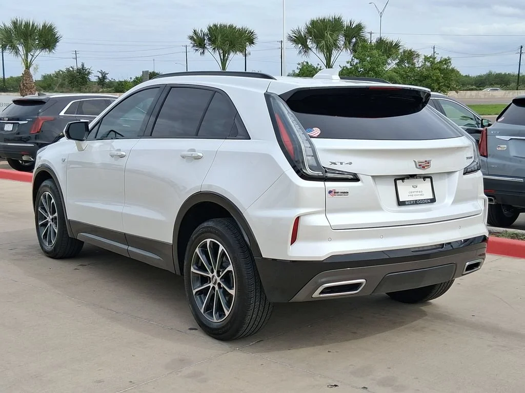 Used 2025 Crystal White Tricoat Cadillac Sport image 4