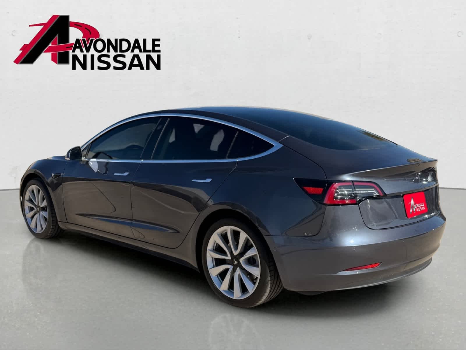 Used 2020 Gray Tesla Standard Range Plus image 4