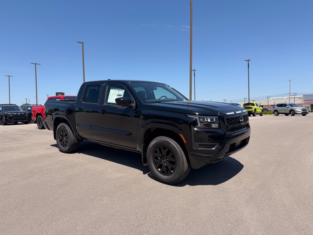 New 2026 Super Black Nissan Crew Cab SV image 3