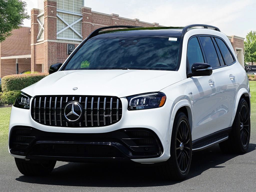 New 2026 MANUFAKTUR Moonlight White Metallic Mercedes-Benz GLS 63 AMG® image 60