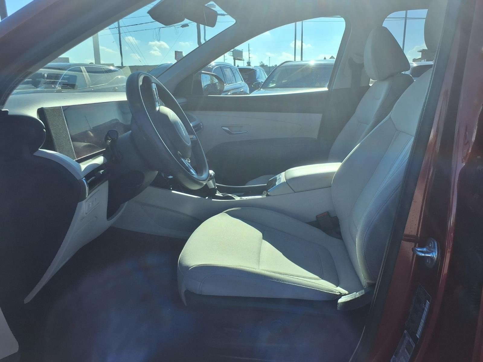 Used 2025 Ultimate Red Hyundai SEL image 16