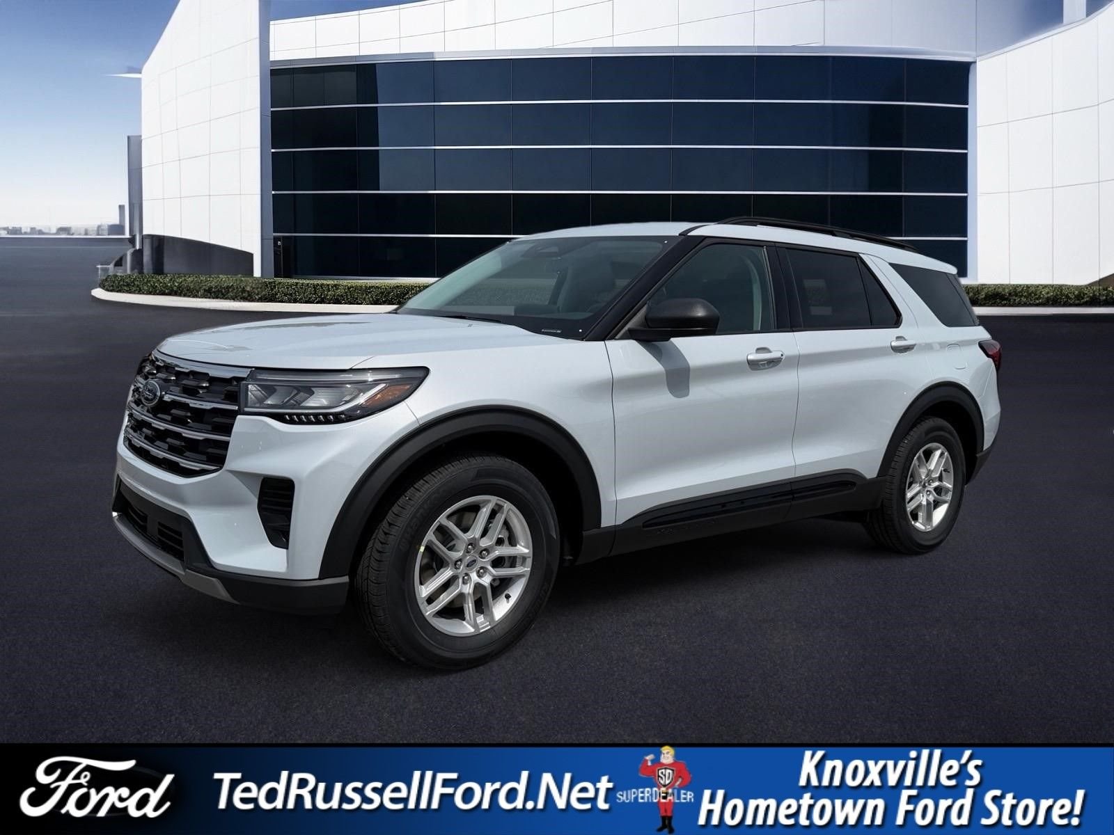 New 2026 Space White Metallic Ford Active image 1