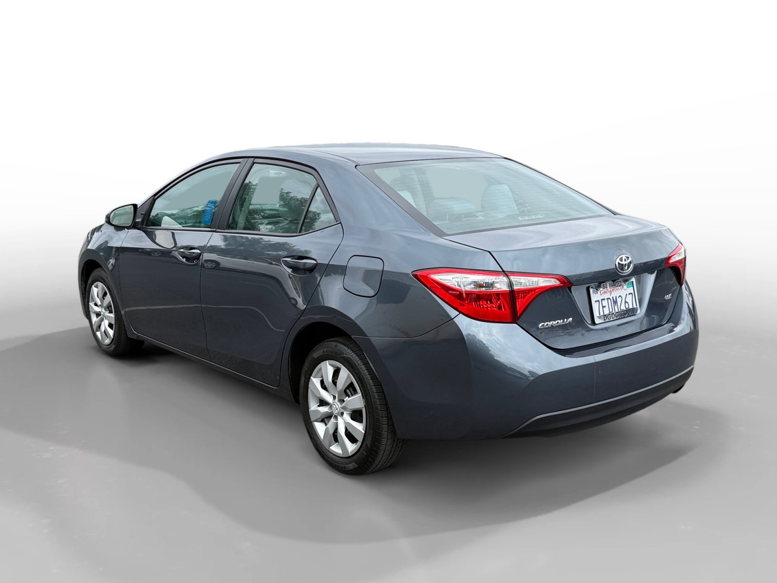 Used 2015 Slate Metallic Toyota LE image 3