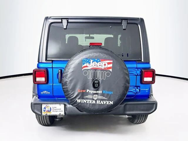 New 2026 Hydro Blue Pearl-Coat Exterior Paint Jeep Sport image 6