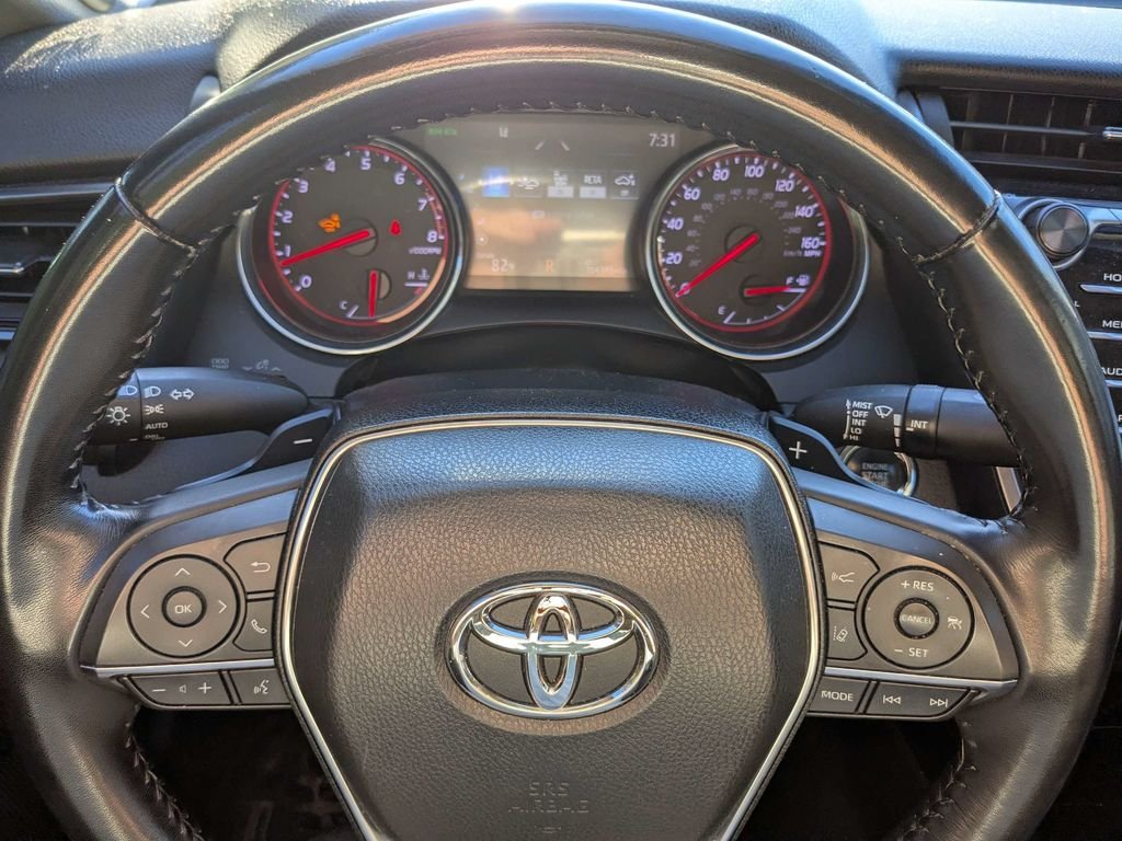 Used 2019 Blue Toyota XSE V6 image 28