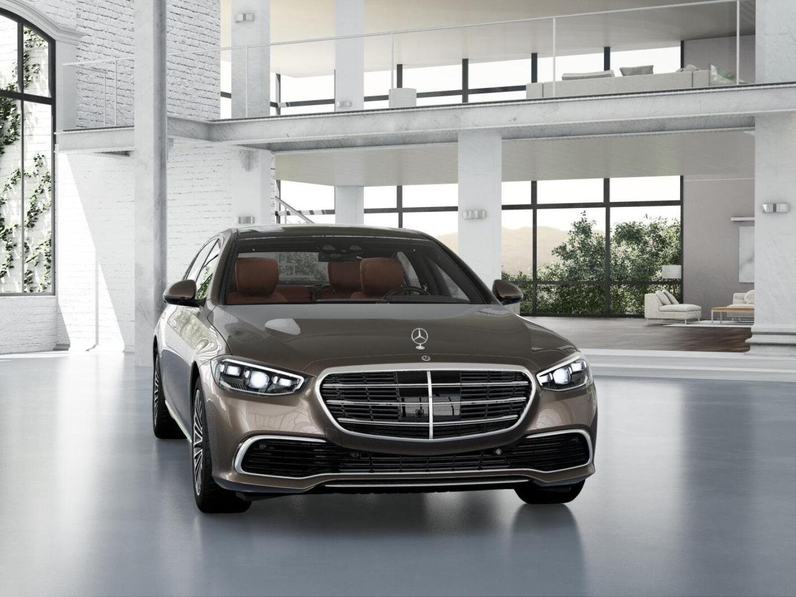 New 2026 Sonoran Brown Metallic Mercedes-Benz S 580 image 8