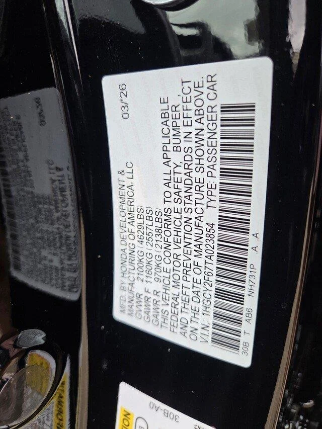 Certified Used 2026 Crystal Black Pearl Honda EX-L image 32