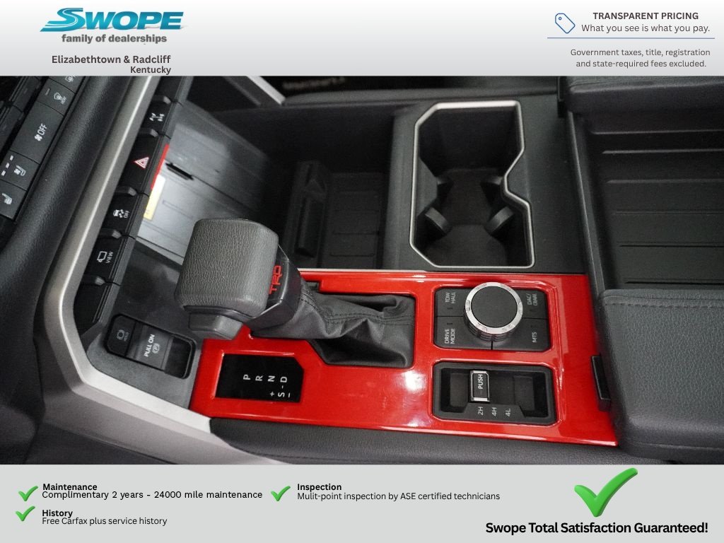 Used 2023 Midnight Black Metallic Toyota Limited image 24