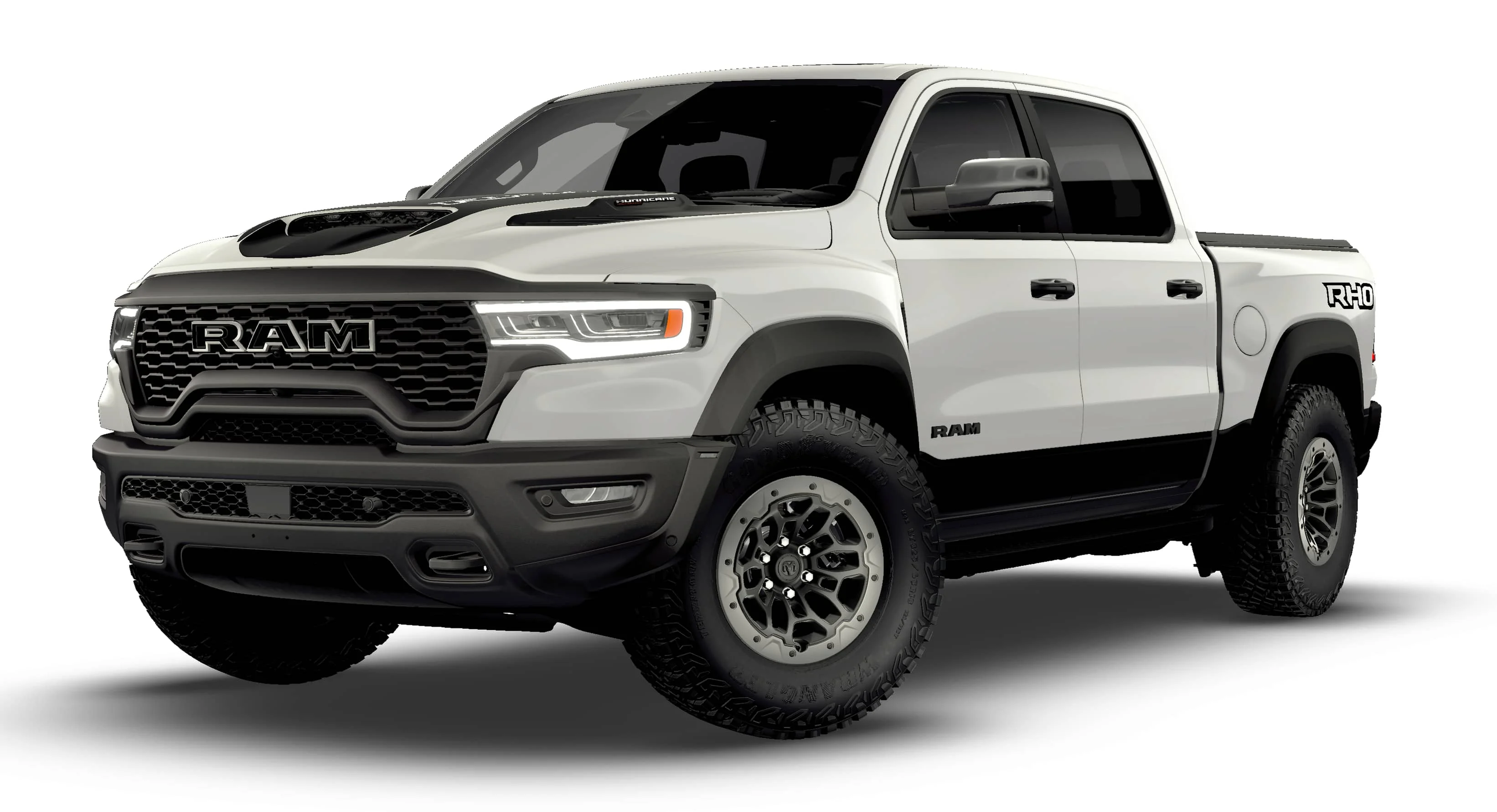 New 2026 Bright White Clear-Coat Exterior Paint RAM RHO image 1
