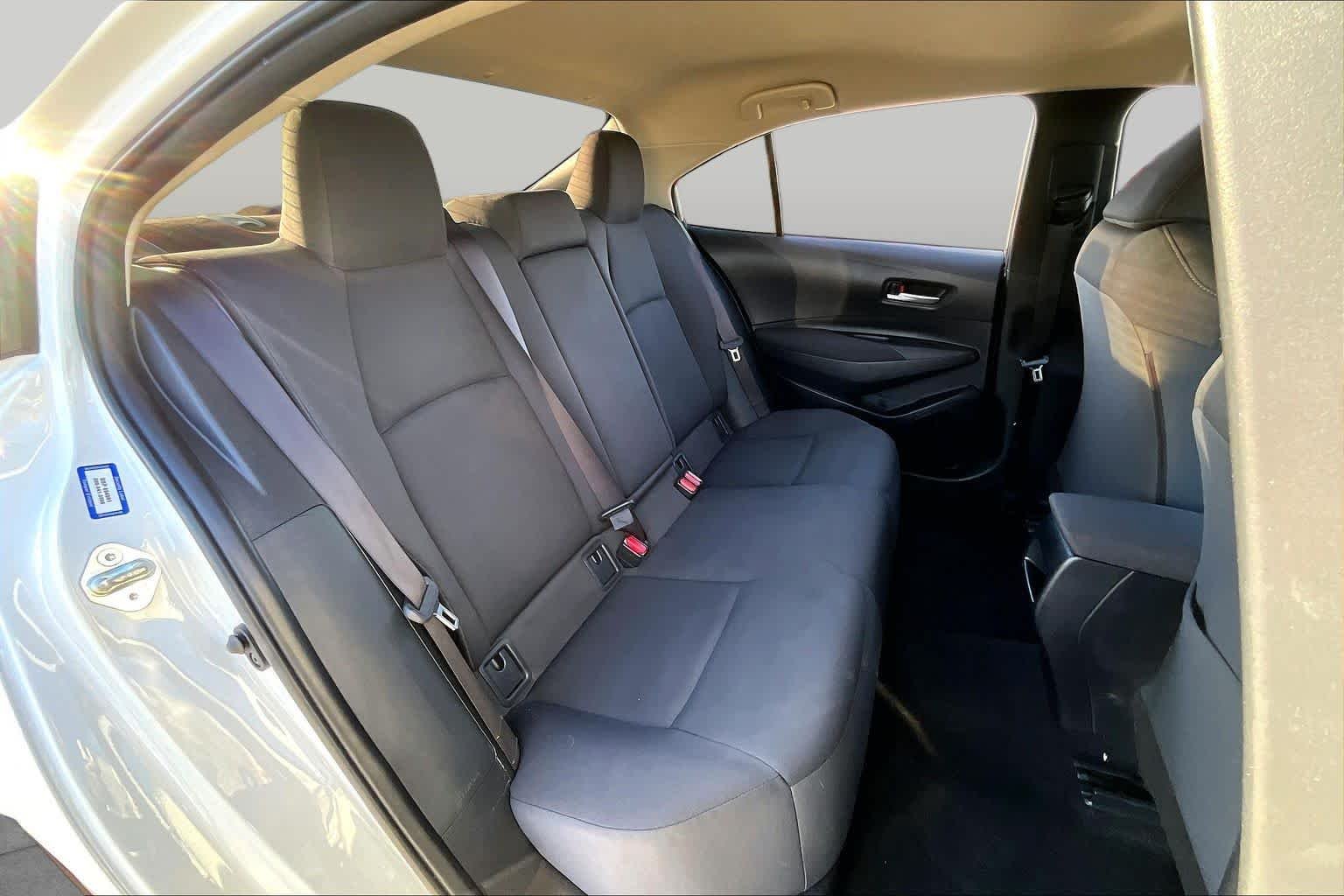 Used 2021 Super White Toyota LE image 21