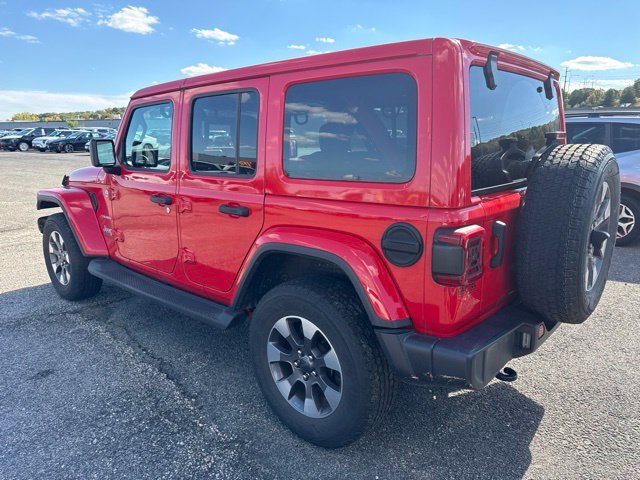 Used 2021 Red Jeep Unlimited Sahara image 4