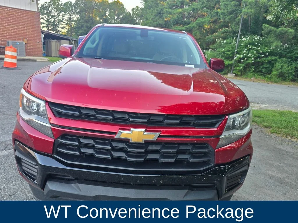 Used 2021 Red Chevrolet Work Truck image 3