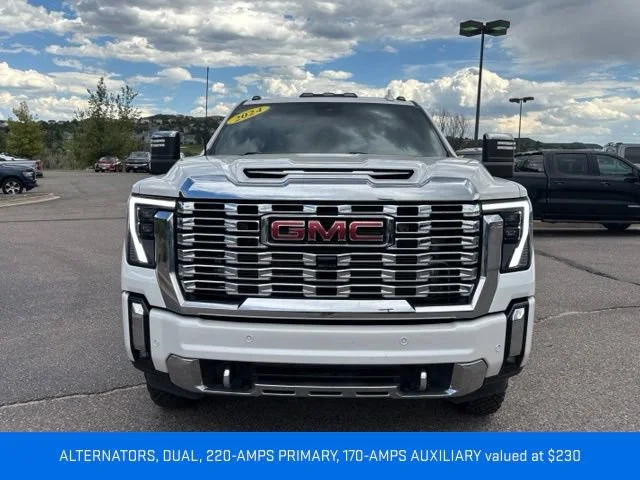 Certified Used 2024 White Frost Tricoat GMC Denali DRW image 10