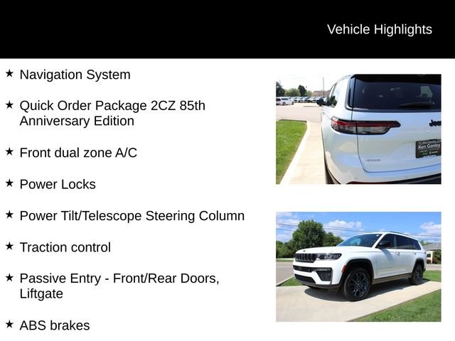 New 2026 Bright White Clearcoat Jeep Limited image 3