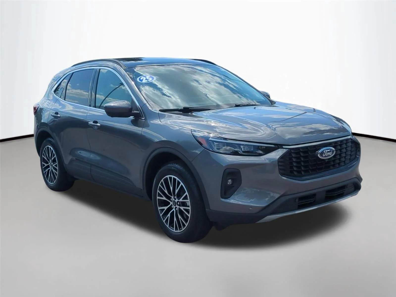 Used 2025 Carbonized Gray Ford PHEV image 7
