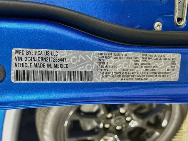 New 2026 Blue Jeep Latitude image 29