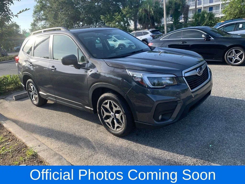 Used 2021 Gray Subaru Premium image 1
