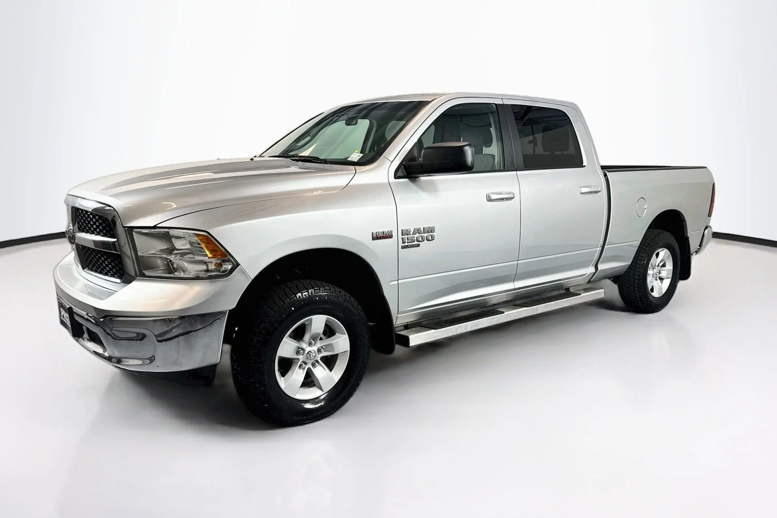 Used 2019 Bright Silver Metallic Clearcoat Ram SLT image 1
