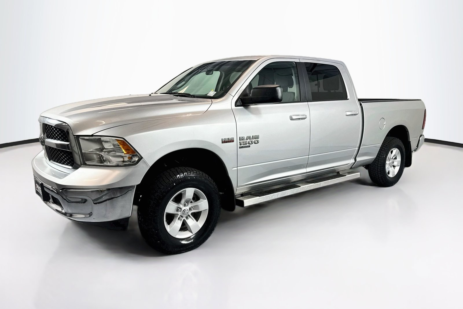 Used 2019 Bright Silver Metallic Clearcoat Ram SLT image 1