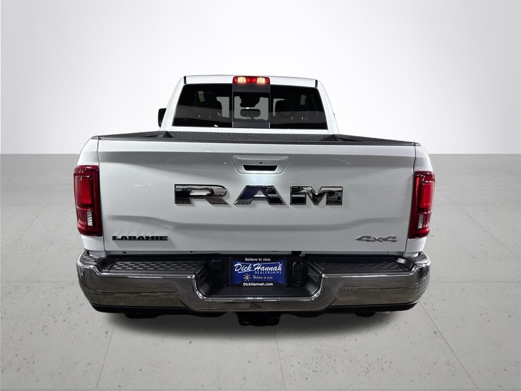 New 2026 Bright White Clear-Coat Exterior Paint RAM Laramie image 7