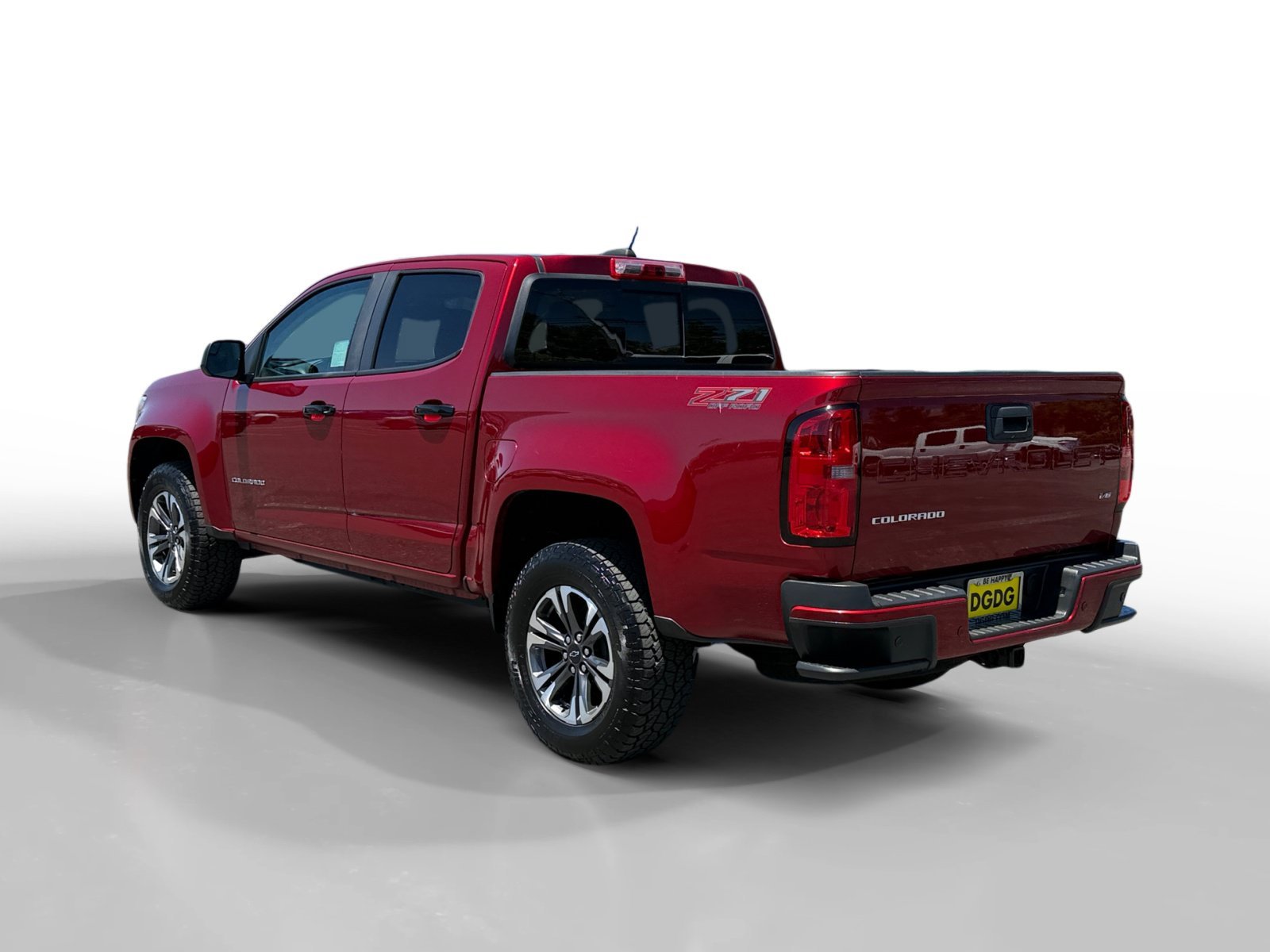 Used 2021 Cherry Red Chevrolet Z71 image 3