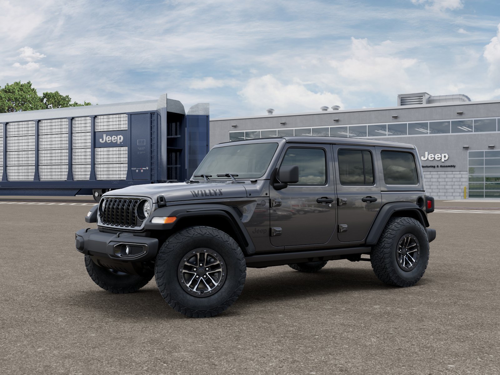 New 2026 Jeep Wrangler Willys 4D Sport Utility