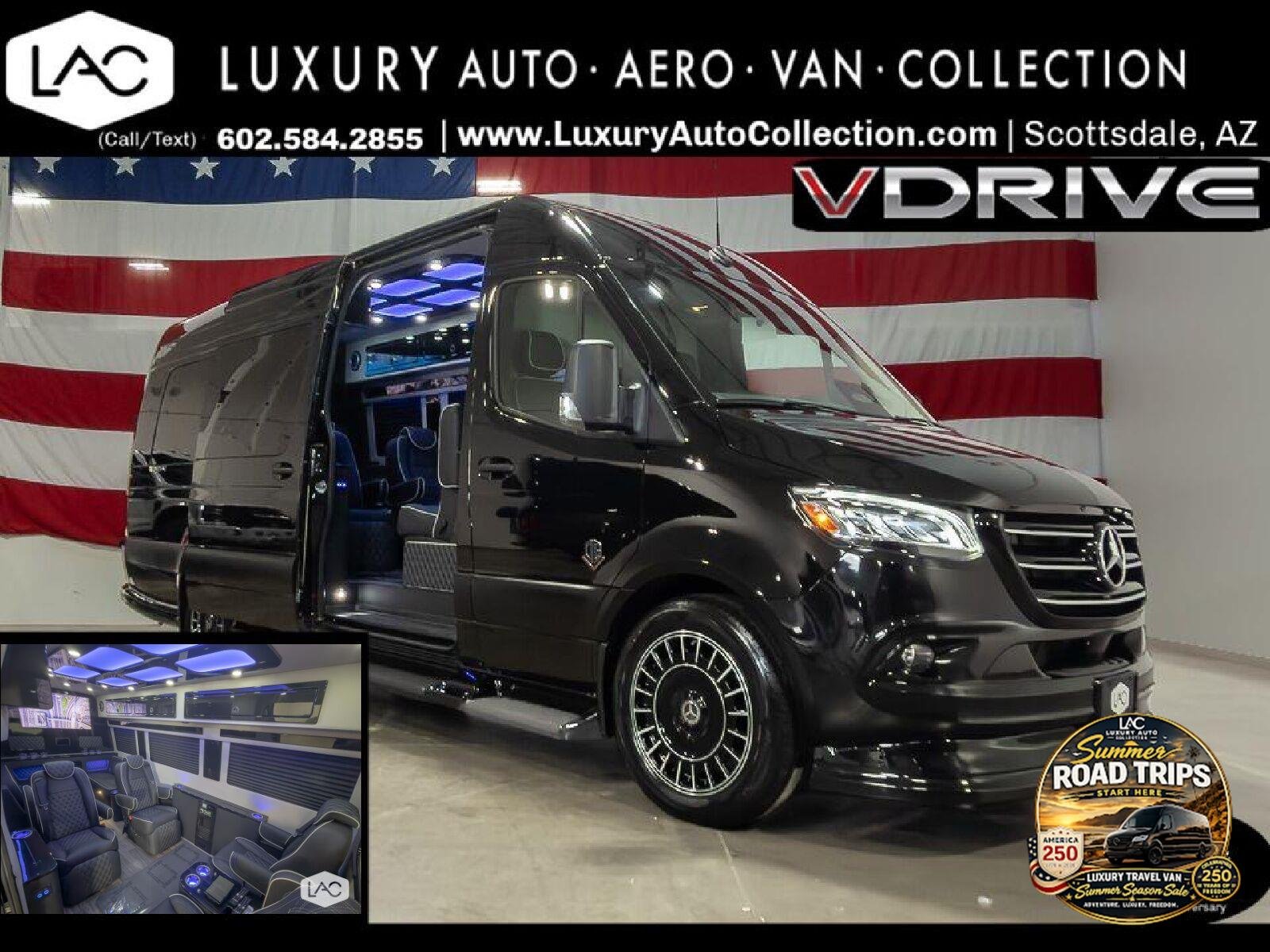 New 2027 BLACK OGV LUXURY COACH 170EXT image 1