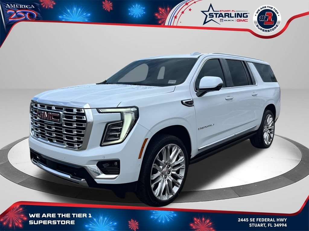 New 2026 Glacier White Tricoat GMC Denali image 1