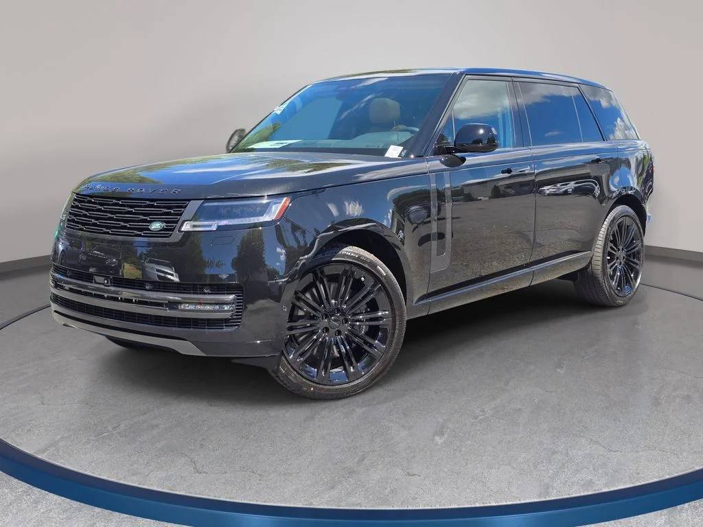 New 2026 Santorini Black LAND ROVER SE LWB 7-Seats / V8 image 1