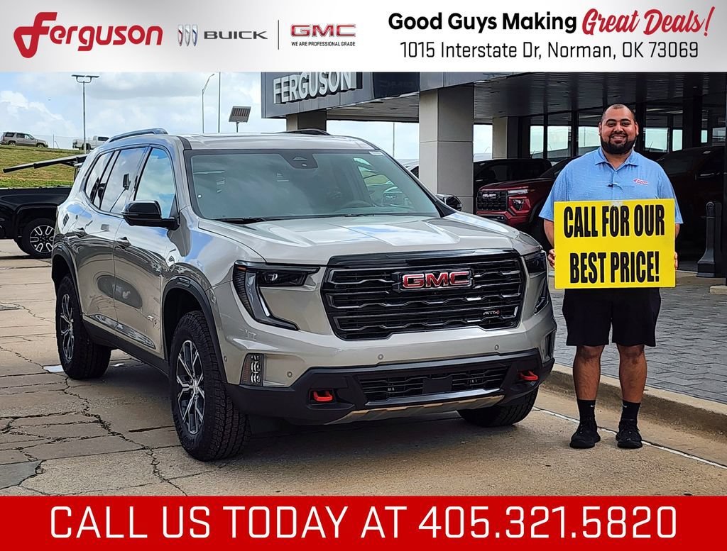 Riverstone Metallic 2026 GMC Acadia SUV / Crossover Four-Wheel Drive 8-Speed Automatic