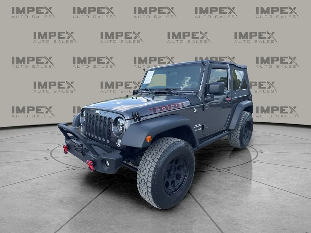 Used 2018 Gray Jeep Sport image 1