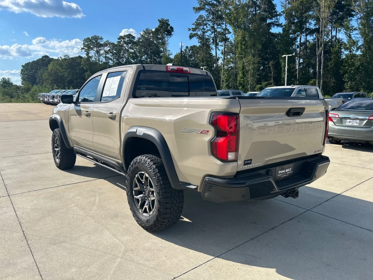 Used 2023 SAND DUNE METALLIC Chevrolet 4WD ZR2 image 4