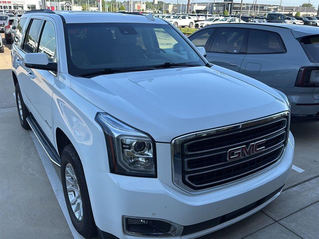 Used 2020 White Frost Tricoat GMC SLT image 2