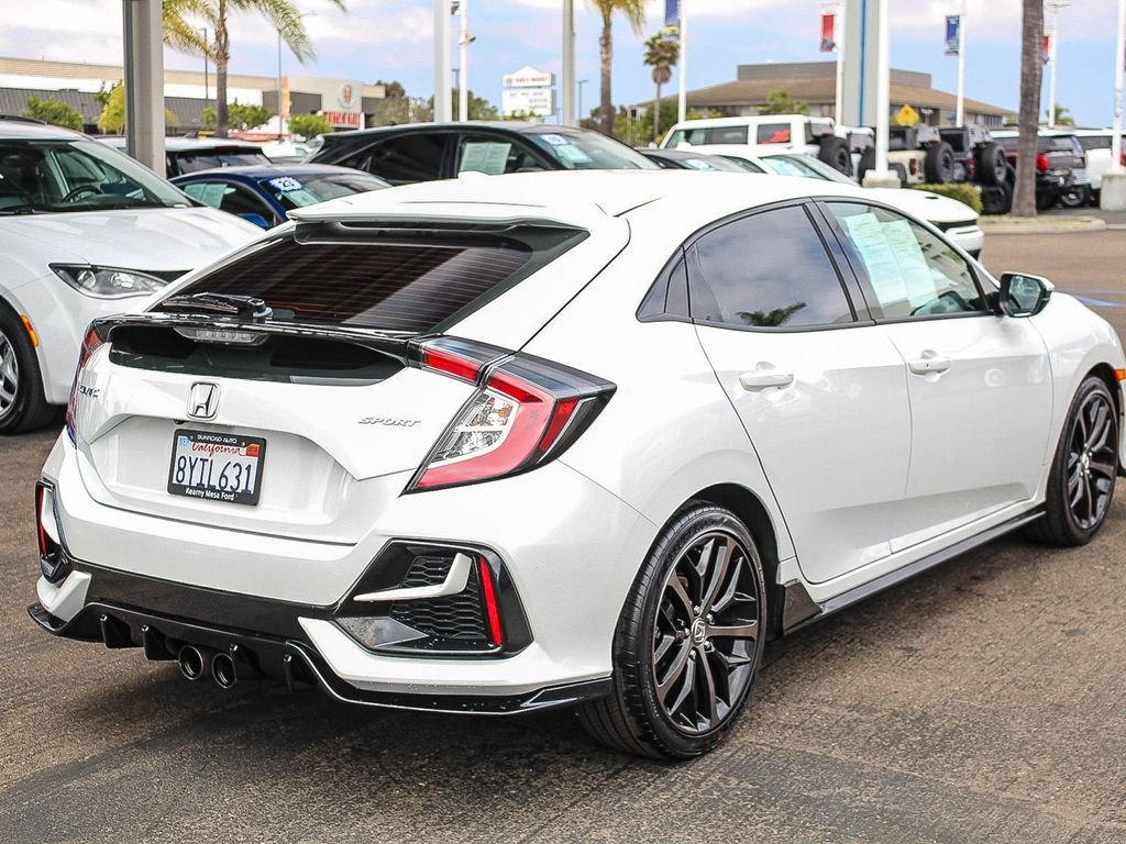 Used 2021 White Honda Sport image 9