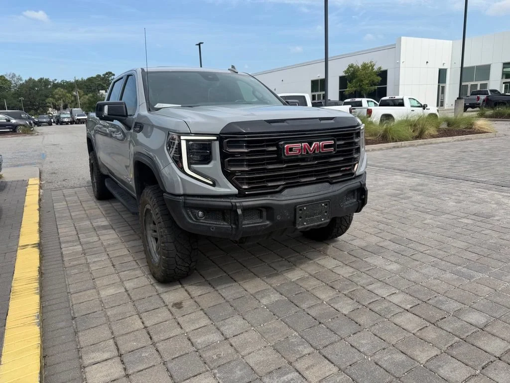 Used 2024 Thunderstorm Gray GMC AT4X image 4