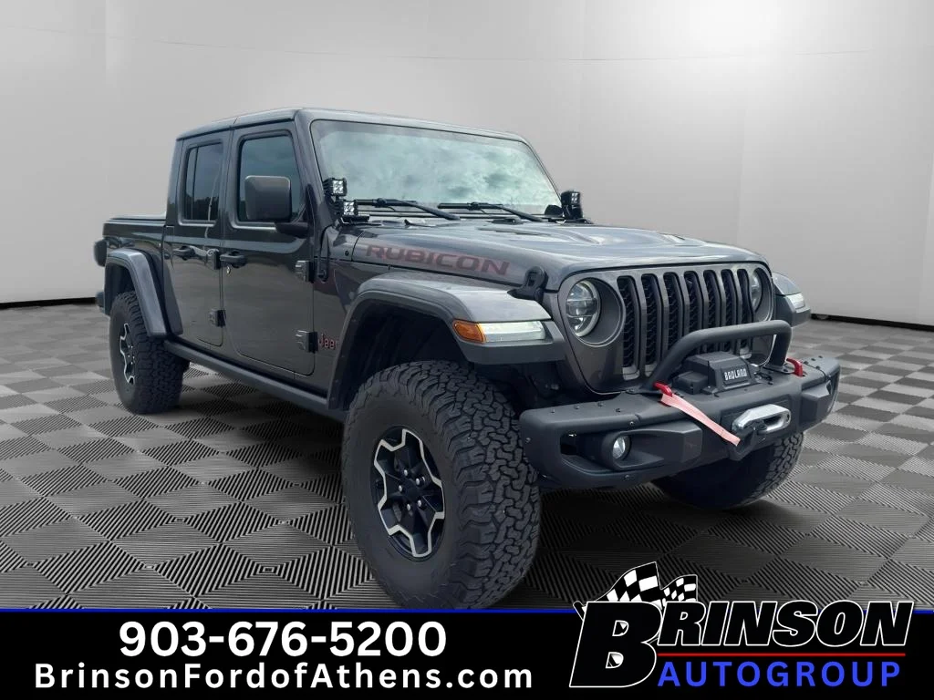 Certified Used 2020 Granite Crystal Clearcoat Metallic Jeep Rubicon image 3